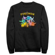 Men's Pokemon Eeveelutions  Adult Sweatshirt