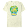 Men's Scooby Doo Peace Love Earth  Adult T-Shirt