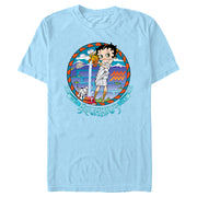 Men's Betty Boop Aquarius Zodiac  Adult T-Shirt