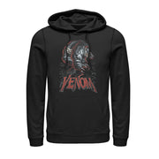 Men's Marvel Venom Scratch  Adult Pull Over Hoodie