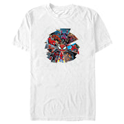 Men's Spider-Man: Beyond Amazing Spider Web Panels  Adult T-Shirt