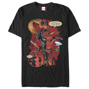 Men's Marvel Lady Deadpool Dare You  Adult T-Shirt