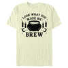 Men's Lost Gods Halloween Look What You Made Me Brew  Adult T-Shirt