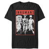 Men's Marvel Inhumans Grayscale  Adult T-Shirt