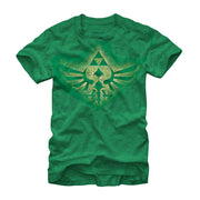 Men's Nintendo Legend of Zelda Soaring Triforce  Adult T-Shirt