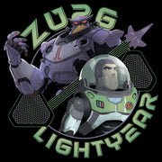 Men's Lightyear Zurg and Lightyear  Adult T-Shirt