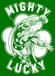 Men's Marvel St. Patrick's Day Thor Lucky Clover  Adult T-Shirt