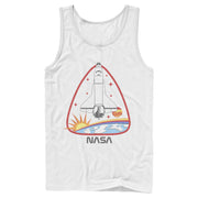 Men's NASA Space Shuttle Crest  Adult Tank Top