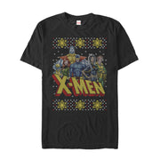 Men's Marvel Ugly Christmas X-Men Group  Adult T-Shirt