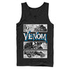 Men's Marvel Venom Comic Panels  Adult Tank Top