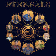 Men's Marvel Eternals Circular Gold  Adult T-Shirt