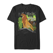 Men's Lion King Laughing Hyenas  Adult T-Shirt