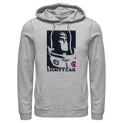 Men's Lightyear Buzz Poster  Adult Pull Over Hoodie