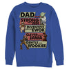 Men's Star Wars Dad You are Strong Inventive Clever Gentle  Adult Sweatshirt