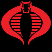 Men's GI Joe Cobra Logo  Adult T-Shirt