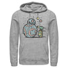 Men's Star Wars: The Rise of Skywalker Droid Cuties  Adult Pull Over Hoodie