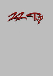 Men's ZZ TOP Retro Logo  Adult T-Shirt