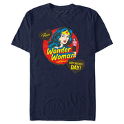 Men's Wonder Woman To a Real Superhero  Adult T-Shirt