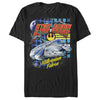 Men's Star Wars 90s Grid Millennium Falcon  Adult T-Shirt