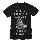 Men's Star Wars Wookiee Way  Adult T-Shirt