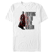 Men's Star Wars: Andor Cassian Everything I Do For the Rebellion  Adult T-Shirt