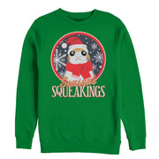 Men's Star Wars The Last Jedi Season Squeakings Porg  Adult Sweatshirt