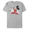 Men's Mickey & Friends Mickey Mouse Switzerland Soccer Team  Adult T-Shirt