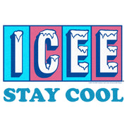 Men's ICEE Stay Cool Logo  Adult T-Shirt