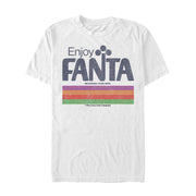 Men's Coca Cola Fanta Retro Stripes  Adult T-Shirt