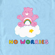 Men's Care Bears No Worries Bear  Adult T-Shirt