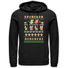 Men's Nintendo Super Mario Bros Pattern  Adult Pull Over Hoodie