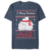 Men's Coca Cola Merry Christmas Polar Bear  Adult T-Shirt