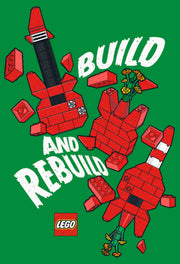 Men's LEGO Build and Rebuild  Adult T-Shirt