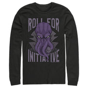 Men's Dungeons & Dragons Illithid Roll for Initiative  Adult Long Sleeve Shirt