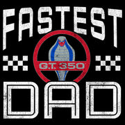 Men's Shelby Cobra Fastest Dad  Adult T-Shirt