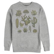 Men's Lost Gods Botanical Cacti  Adult Sweatshirt