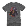 Men's Star Wars Geometric Darth Vader  Adult T-Shirt