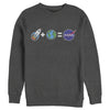 Men's NASA Emoji Space Equation  Adult Sweatshirt