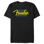 Men's Fender Colorful Logo  Adult T-Shirt