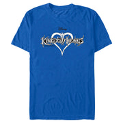 Men's Kingdom Hearts 1 Sketch Logo  Adult T-Shirt