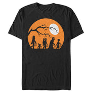 Men's Star Wars Halloween Characters Trick or Treat  Adult T-Shirt