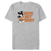 Men's Mickey & Friends Nope Not Today  Adult T-Shirt