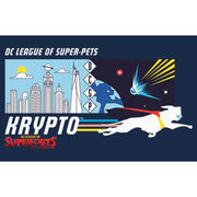 Men's DC League of Super-Pets Krypto Meteor  Adult T-Shirt