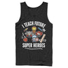 Men's Marvel Avengers Classic I Teach Super Heroes  Adult Tank Top