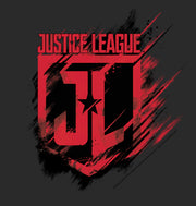 Men's Zack Snyder Justice League Paint Smear Logo  Adult T-Shirt