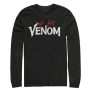 Men's Marvel We Are Venom Film  Adult Long Sleeve Shirt