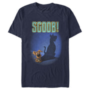 Men's Scooby Doo Dog Shadow  Adult T-Shirt