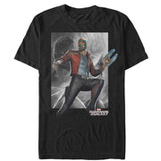 Men's Marvel Guardians of the Galaxy Star Lord  Adult T-Shirt