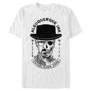 Men's Breaking Bad Albuquerque Ink Walter Skull Tattoo  Adult T-Shirt