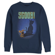 Men's Scooby Doo Dog Shadow  Adult Sweatshirt